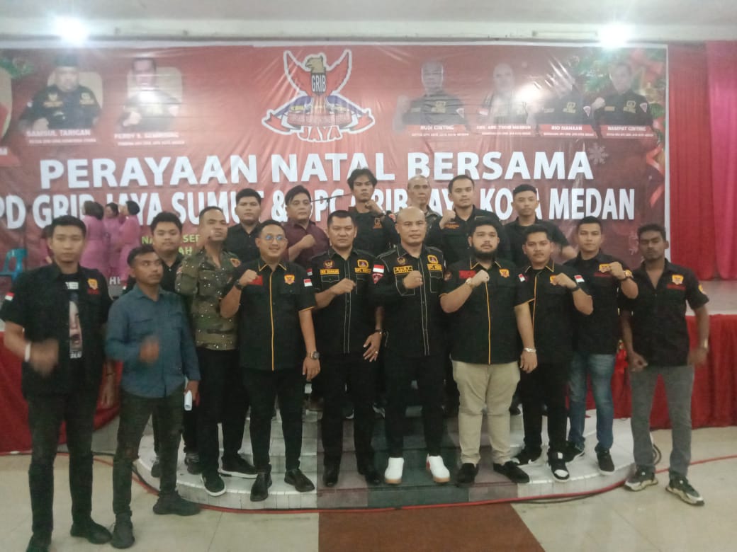 Perayaan Natal GRIB JAYA Medan, Satukan Visi dan Misi