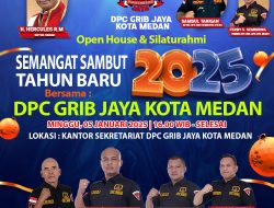 Sambut Tahun Baru 2025, DPC GRIB JAYA Kota Medan Gelar Open House