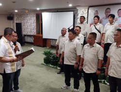 Wong Chun Sen Lantik Pengurus Koordinator Wartawan DPRD Medan