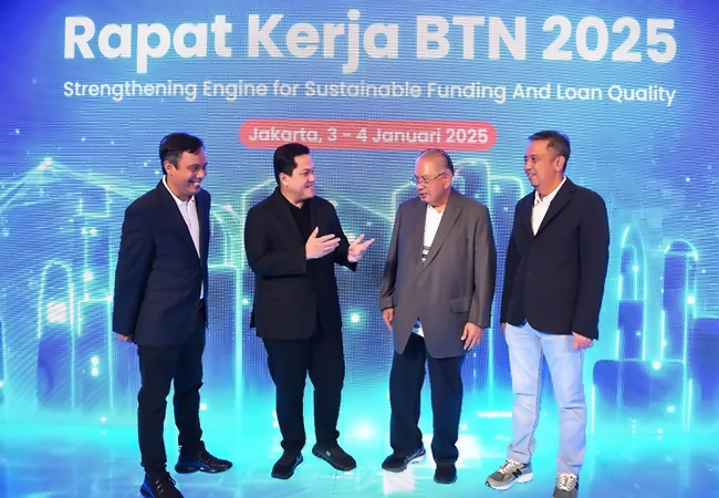 Erick Thohir Dorong BTN Jadi Megabank