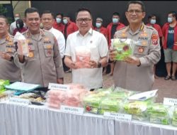 Sekira 2 Bulan 37 Tersangka Narkoba Dijaring 97 Kg Sabu Disita