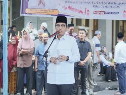 Safari Ramadan Rico Tri Putra Bayu Waas di Masjid Ikhlasiyah: Suasana Kekeluargaan yang Hangat