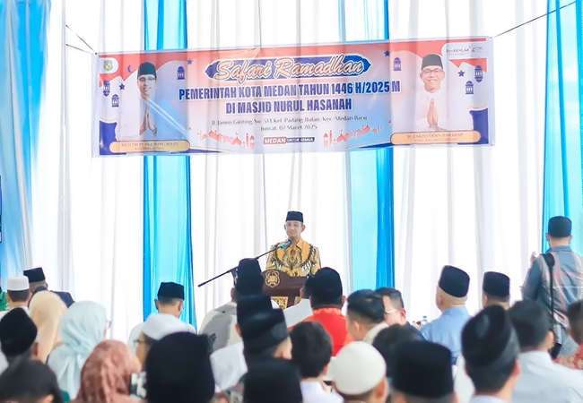 Sekda Medan Sebut Safari Ramadan Salah Satu Program Pemko