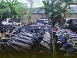 26 Unit Sepeda Motor Sitaan Debt Collector Diamankan