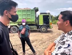 Timbun Kanal, Camat Belawan Tinjau Lokasi Minta STTC Stop Aktivitas Sebelum Ada Izin