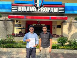 LBH Medan Resmi Laporkan Kapolres Bersama Kasat Reskrim Ke Propam