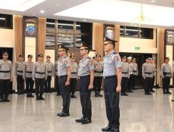 13 Pati Polri Mendapat Kenaikan Pangkat