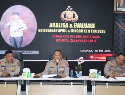 Giat Anev, Kapolres Tekankan Seluruh Jajaran Tingkatkan Kamtibmas