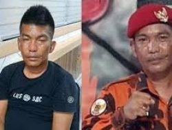 Tersangka Pembacokan Jaksa Ketua PAC Ormas Kecamatan Galang