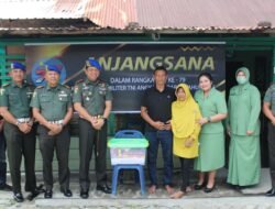 Denpom I/5 Medan Anjangsana ke Rumah Prajurit dalam Rangka HUT ke-79 Pomad