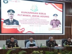Plt Wakil Jaksa Agung Kunjungi Kejati Sumut, Soroti Penataan SOP dan Zona Integritas