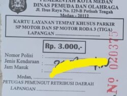 Karcis Parkir di Taman Cadika Dipertanyakan, Tak Cantumkan Dasar Hukum