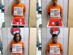 Bentuk Timsus, Polres Labuhanbatu Bekuk 4 Kurir Narkoba Sabu