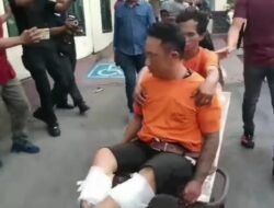 Tersangka Spesialis Curat Rumah Kosong Diberi Timah Panas Dikedua Kaki