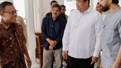 Soal 4 Pulau Di Aceh Singkil, Bupati Tapteng Dampingi Gubsu Kunjungi Gubernur Aceh