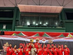Juara Umum Pon Polri Piala Kapolri 2025, Polda Sumut Torehkan Prestasi Gemilang