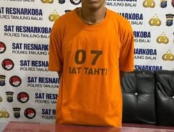 Terima Laporan Warga, Tersangka Pengedar Sabu Diciduk
