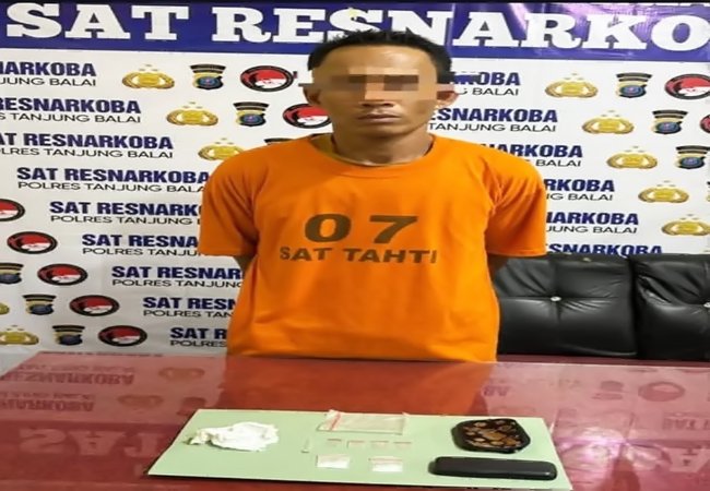 Terima Laporan Warga, Tersangka Pengedar Sabu Diciduk