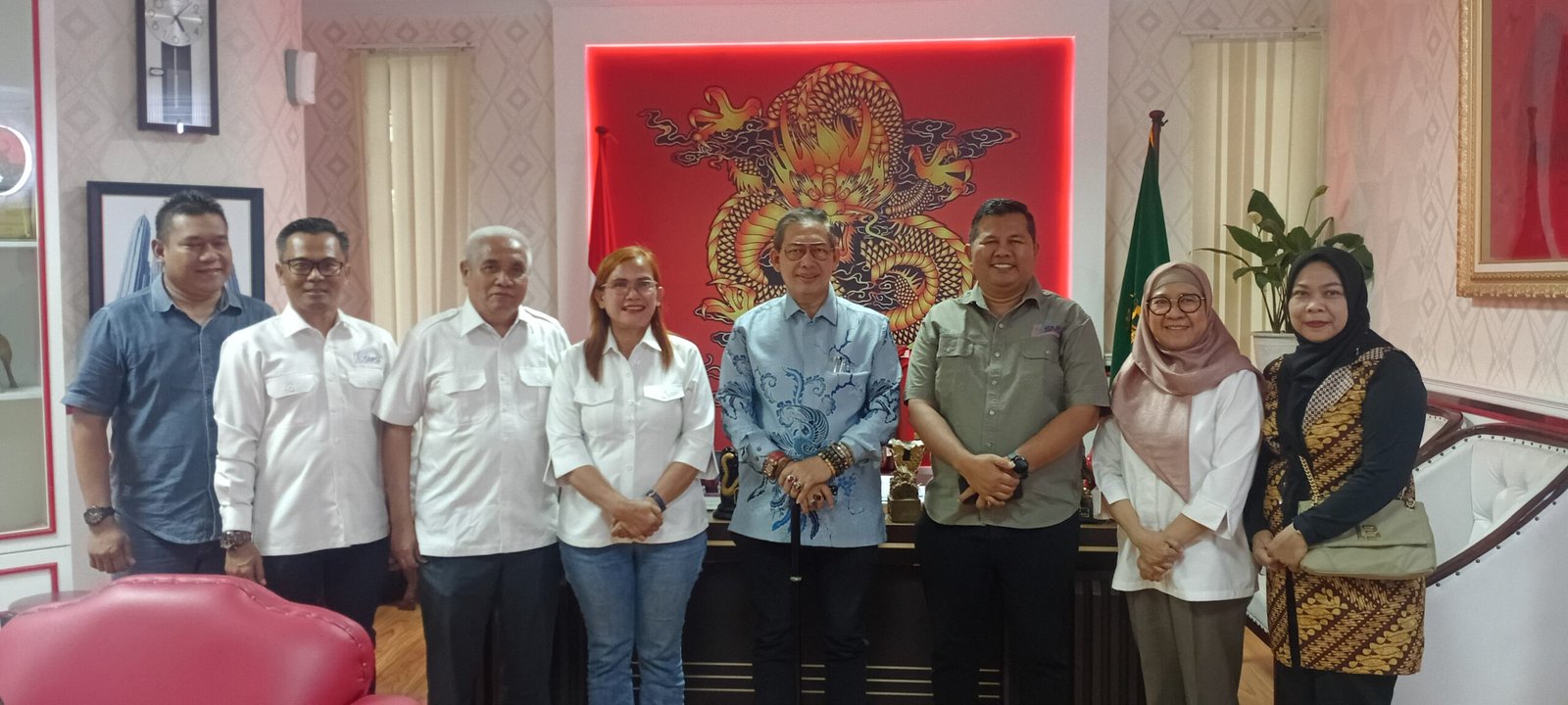 Jelang Raker di Danau Toba, SMSI Sumut Temui Ketua DPRD Medan