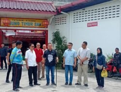 Ketua DPRD Medan Tinjau Penutupan Akses Jalan di Sekitar Vihara Gunung Timur