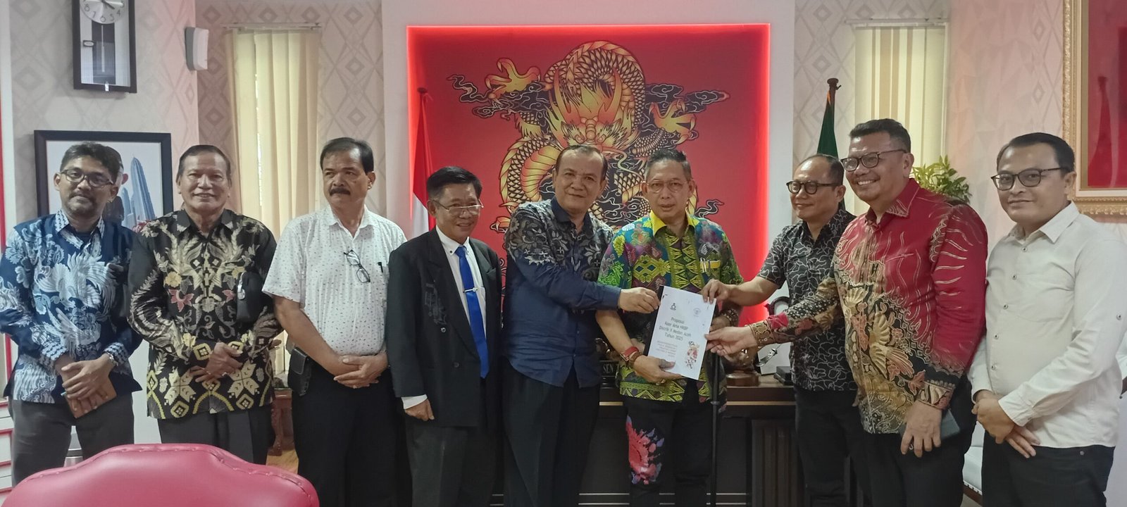 Ketua DPRD Medan Terima Audiensi HKBP Distrik X, Dukung Festival Koor Ama 2025