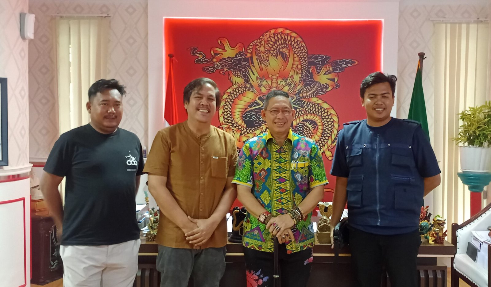 Ketua DPRD Medan Terima Audiensi IOSKI, Dukung Pelestarian Budaya Lewat Senam Kreasi