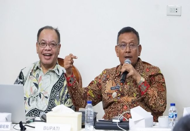 Bupati dan Wabup Dairi Ajak Kepala Desa Bangun Daerah dengan Etos Kerja dan Nilai Luhur
