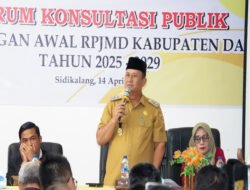 Wabup Dairi Buka Forum Konsultasi Publik RPJMD 2025–2029, Bahas Tantangan Pembangunan Daerah