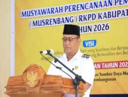 Wakil Bupati Dairi Buka Musrenbang RKPD 2026: Arahkan Fokus ke Enam Isu Strategis