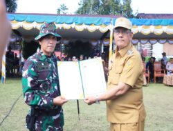 TMMD ke-124 Resmi Dibuka, Bupati Dairi Tekankan Gotong Royong dan Kesetiakawanan Sosial