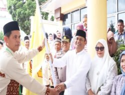 Pemkab Dairi Lepas 21 Calon Jemaah Haji Lewat Acara Tepung Tawar dan Doa Bersama