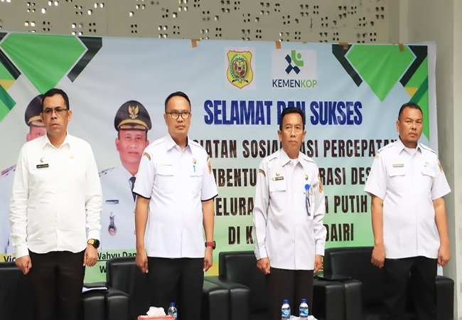 Pemkab Dairi Genjot Pembentukan Koperasi Merah Putih di Seluruh Desa dan Kelurahan