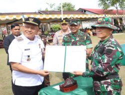 TMMD ke-124 Resmi Ditutup, Bupati Dairi Apresiasi TNI atas Sinergi dalam Pembangunan