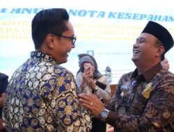 Wabup Dairi Hadiri Penandatanganan MoU Program Makan Bergizi Gratis Bersama BGN dan Pemprovsu