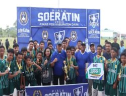 Piala Soeratin 2025 Resmi Ditutup, Bupati Dairi Apresiasi Semangat Regenerasi Atlet Muda
