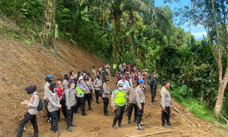 Polresta Deli Serdang Amankan Kegiatan Eksekusi Lahan Bendungan Lau Simeme