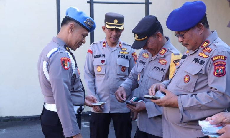 Propam Polda Sumut Gelar Gaktibplin Di Mapolres Sibolga, Tegakkan Disiplin Internal