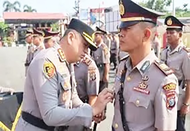 Kapolresta Deliserdang Mutasi PJU Dan Kapolsek Jajaran
