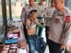 Alami Laka Tunggal, Seorang Pria Diamankan Personil Brimobdasu