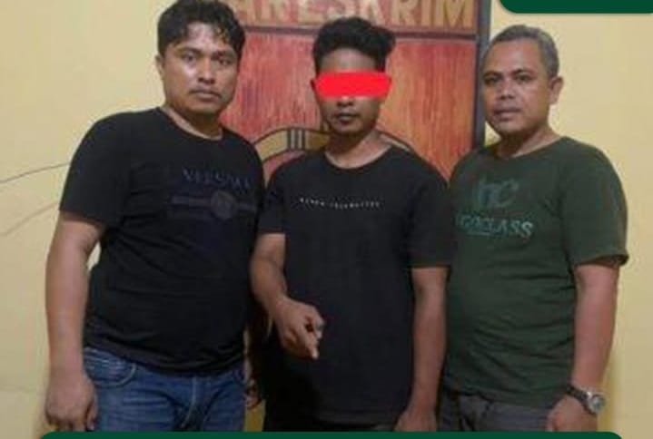 Berkat Informasi, Seorang Pria Pakai Narkoba Di Kamar Diciduk