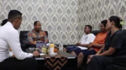 Satu Keluarga Mengungsi Di Mapolres Langkat Akibat Diancam Sekelompok Preman