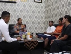 Satu Keluarga Mengungsi Di Mapolres Langkat Akibat Diancam Sekelompok Preman