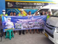 Bukan Sekadar Razia, Polda Sumut Ajak Para Pengemudi Tertib Berlalu Lintas Secara Humanis