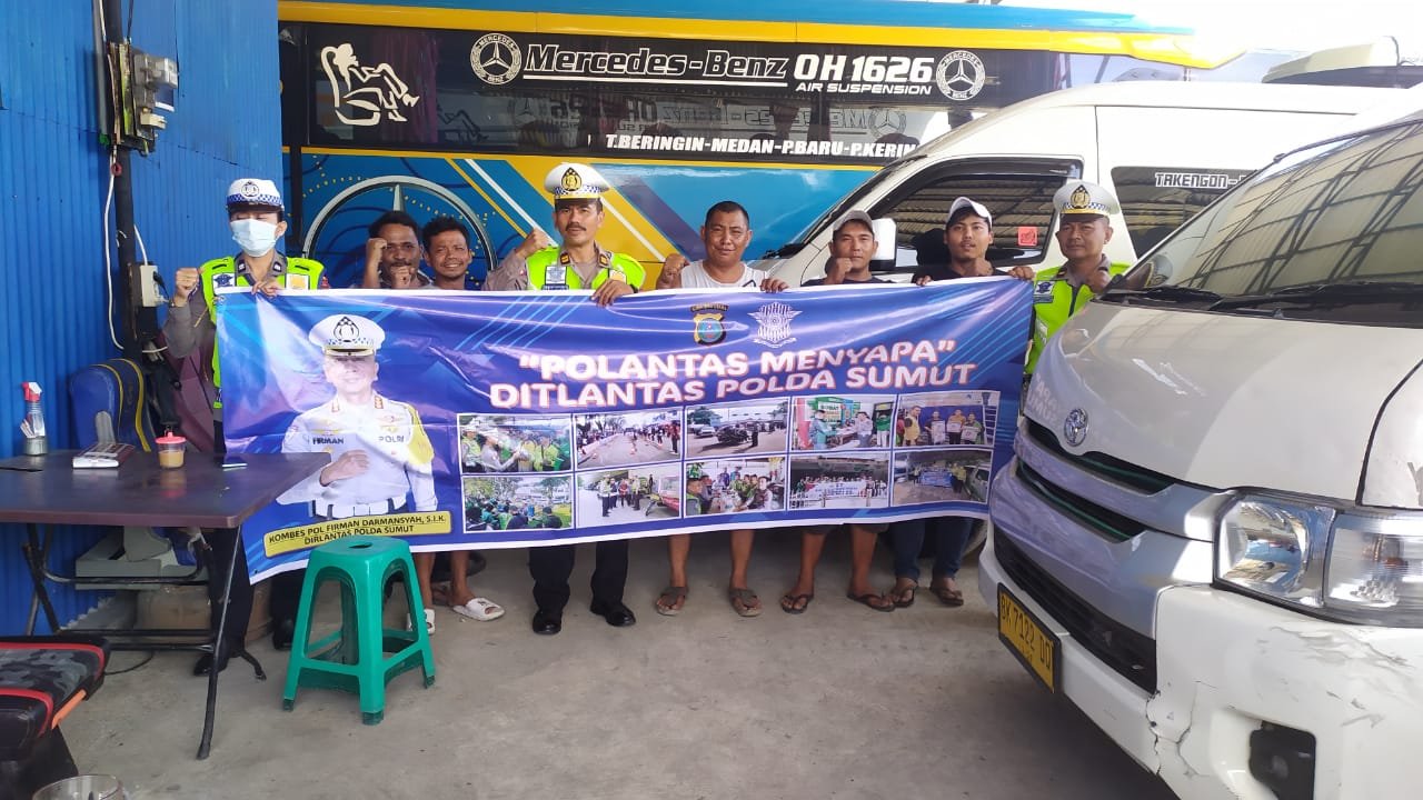 Bukan Sekadar Razia, Polda Sumut Ajak Para Pengemudi Tertib Berlalu Lintas Secara Humanis