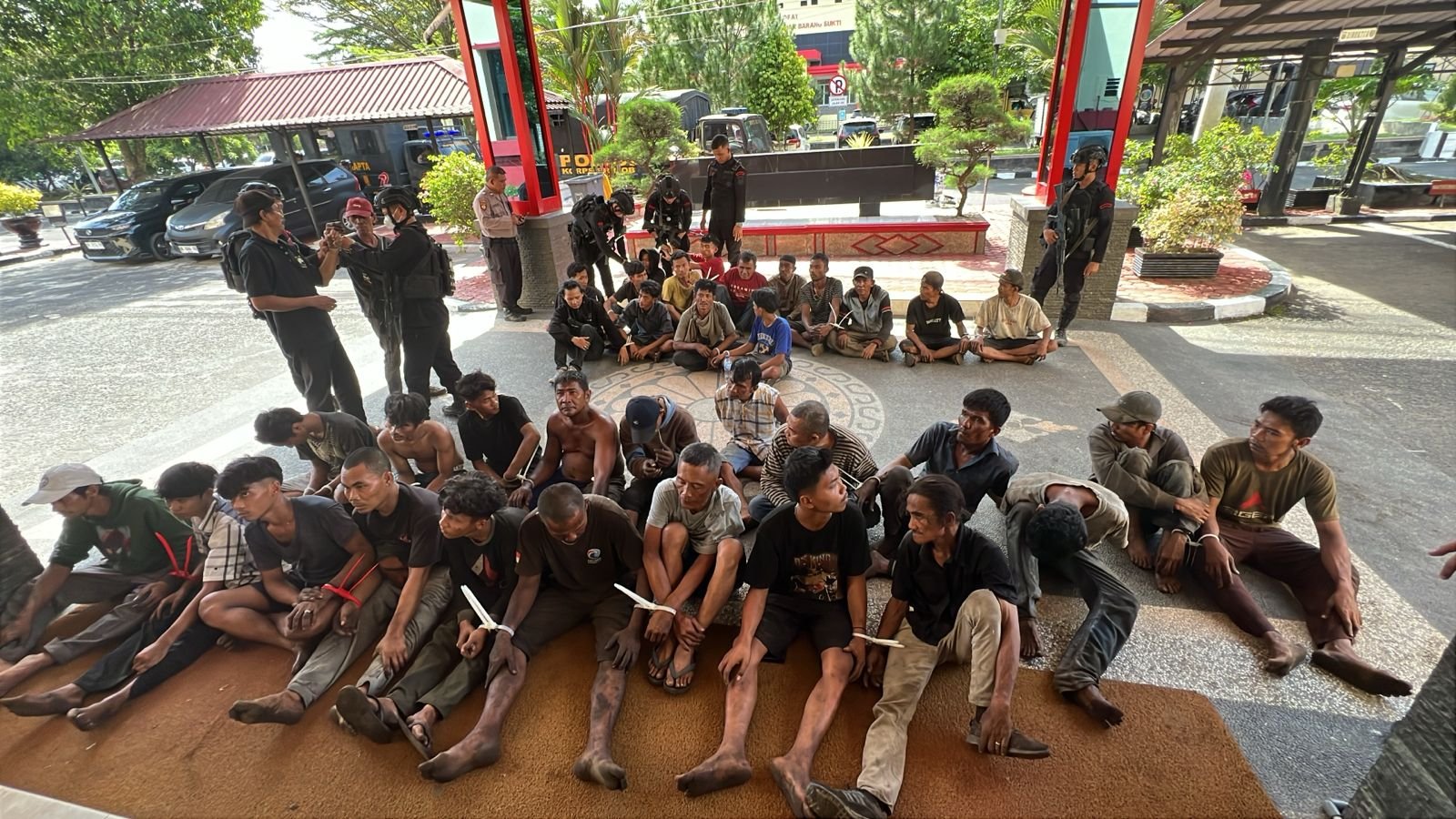 Polda Sumut Ringkus 26 Tersangka Penjarahan Aset PT ABR, Kerugian Capai Rp1,5 Miliar