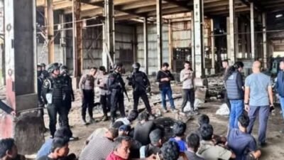 Polda Sumut Tetapkan Tersangka Dan Amankan Sejumlah Pelaku Penjarahan Pabrik Kaca