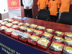Polda Sulteng Ungkap Penyelundupan 30 Kg Sabu