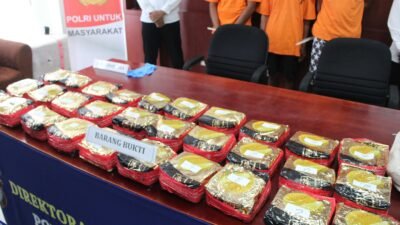 Polda Sulteng Ungkap Penyelundupan 30 Kg Sabu