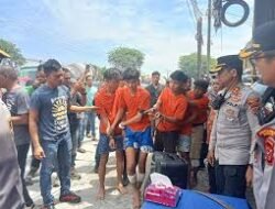 Komplotan Begal Sadis Dibekuk, 2 Dari 5 Tersangka Ditembak Kakinya