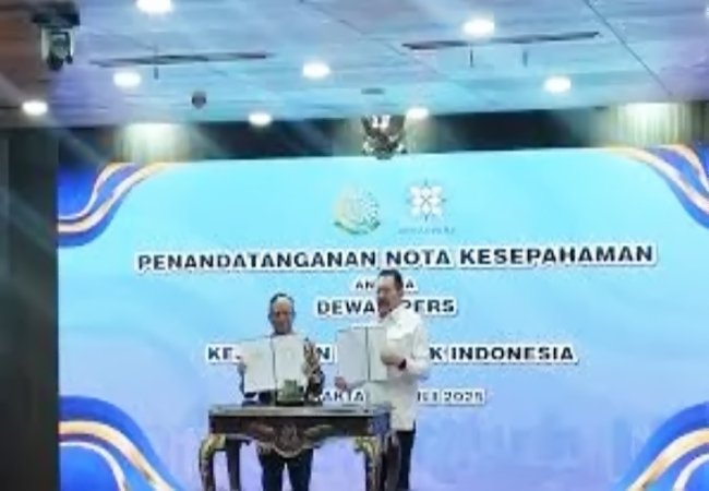 Simak 4 Poin MoU Kejagung Dan DP